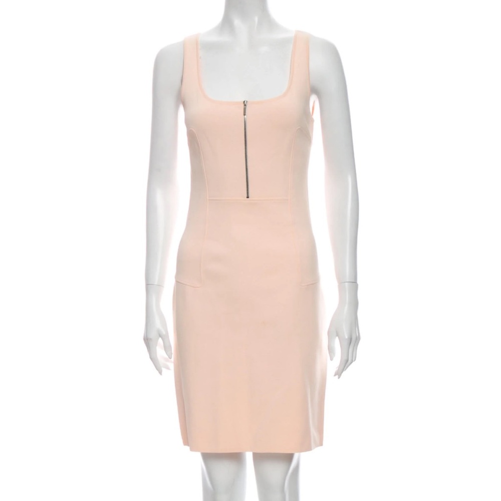 Maison Ullens cream/pink/peach Sleeveless Dress size M